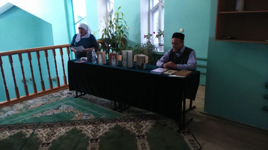 В Верхнеуслонской мечети поговорили о жизни и творчестве  Р. Фахретдина