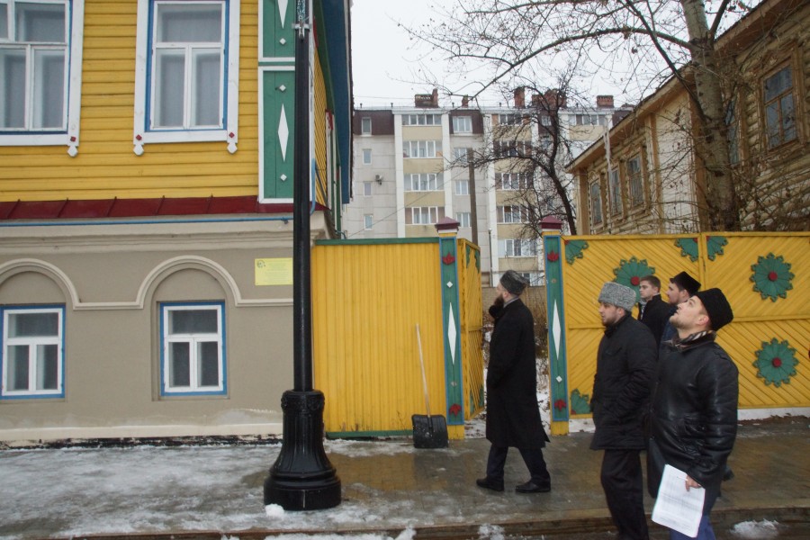 Мөфти Мәрҗани йортында булды
