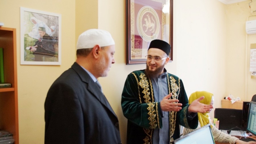 Бүген нәзарәттә кунакта шәех Мөхәммәд Сүнбүл булды