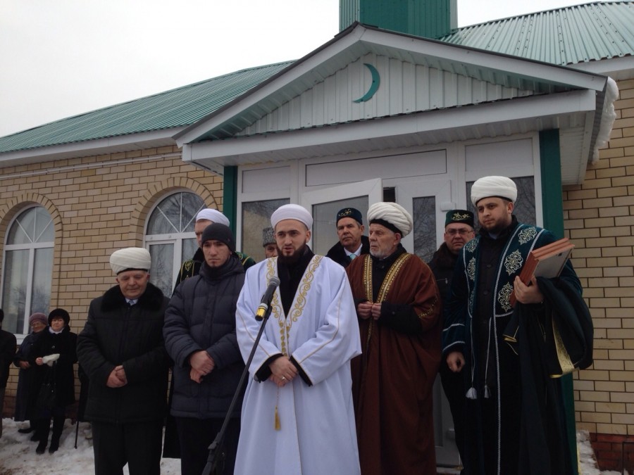 Камил хәзрәт Зәйдә яңа мәчет ачу тантанасында катнашты