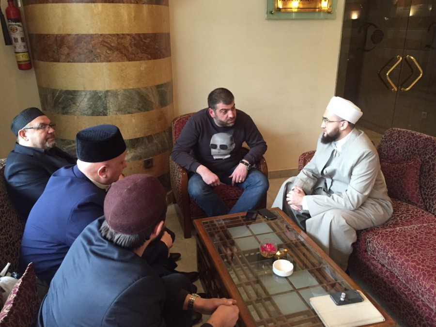 Камил хәзрәт Россиянең Сүриядәге илчелек вәкилләре белән очрашты