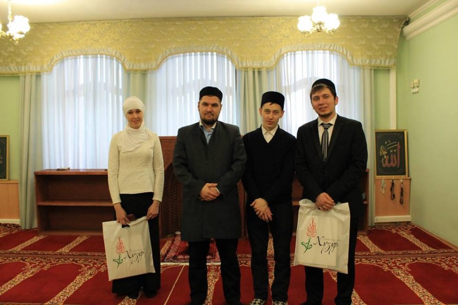 Пәйгамбәребезгә багышлап уздырылган конкурста җиңүчеләргә китаплар бүләк ителде