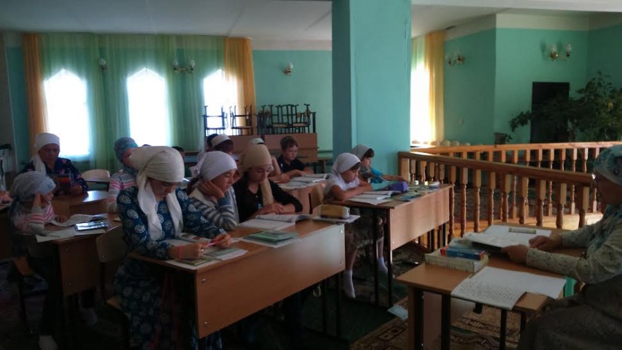 Югары Ослан мәчетендә лагерь тәмамланды