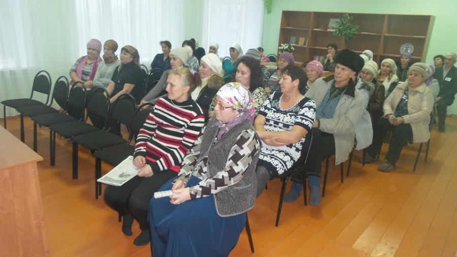 Чирмешәндә авыл халкы белән очрашулар үткәрелә